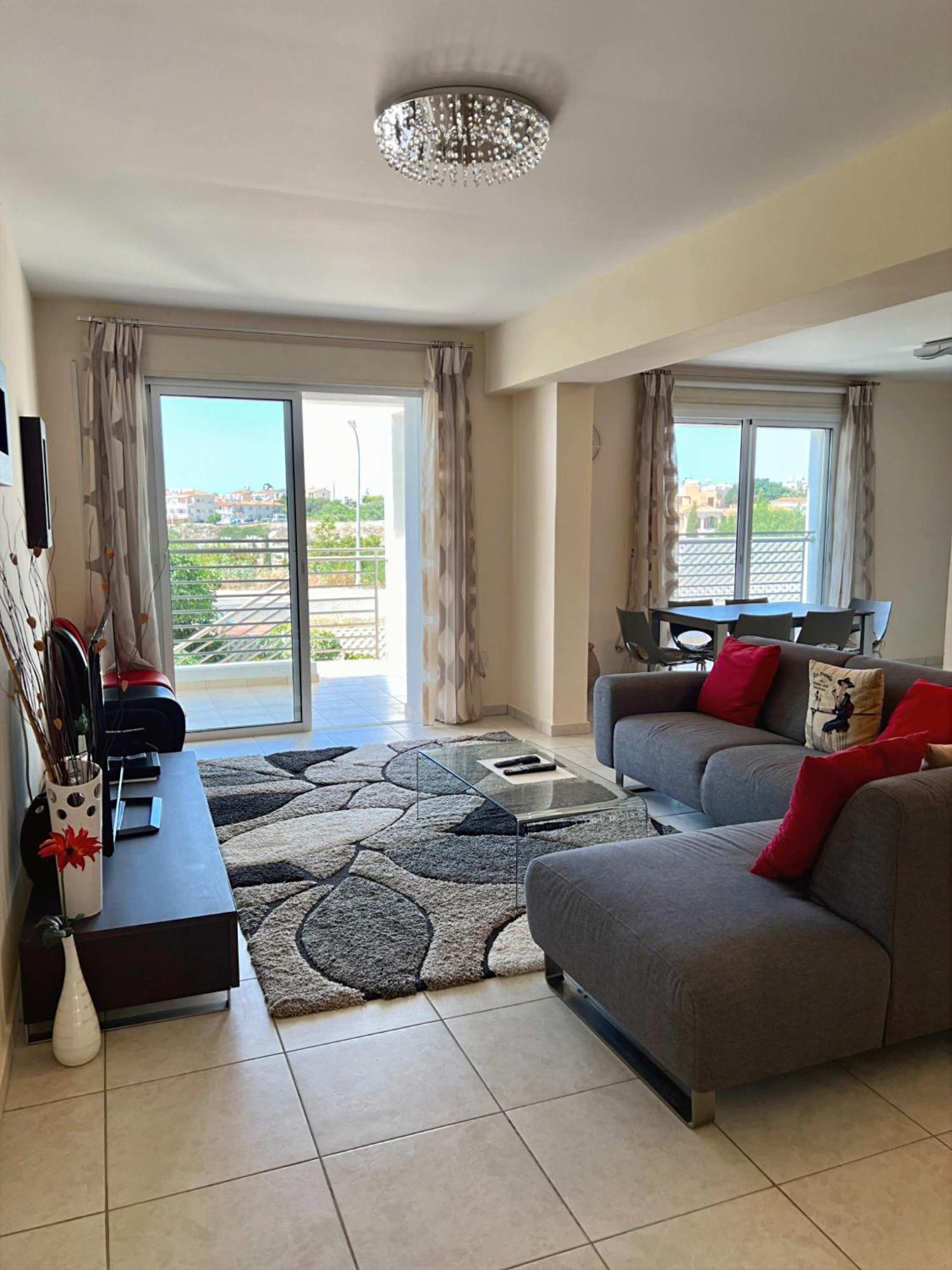 Spacious Sea View Apartment Klorakas ภายนอก รูปภาพ